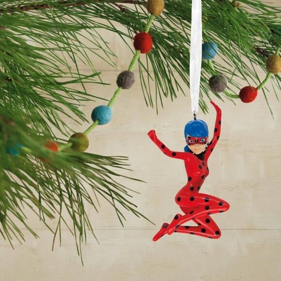 Hallmark Red Miraculous Ladybug Character Decorative Christmas Holiday‎ Ornament - Picture 4 of 6